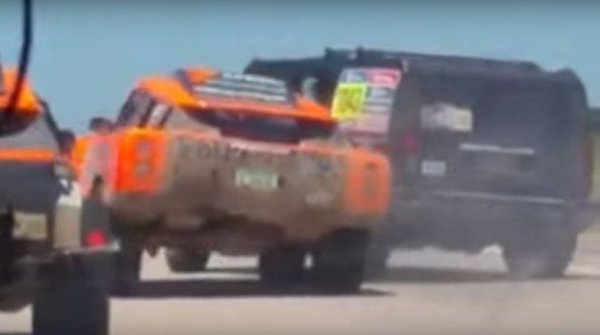 Dakar 2016 - wypadek Robbiego Gordona po ostatnim etapie