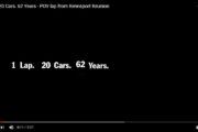 1 okrążenie, 20 samochodów i 62 lata historii Porsche